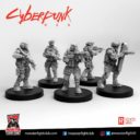 Cyberpunk RED Miniatures Law Enforcers Set