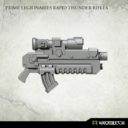 Kromlech Prime Legionaries Rapid Thunder Rifles 3