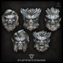 Puppets War Werewolf Heads 2