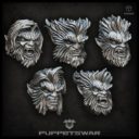 Puppets War Werewolf Heads 3