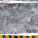 PWork Wargames City Ruins Wargames Terrain Mat 4