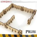 Cyber Zone 03 Mdf Terrain Scenery