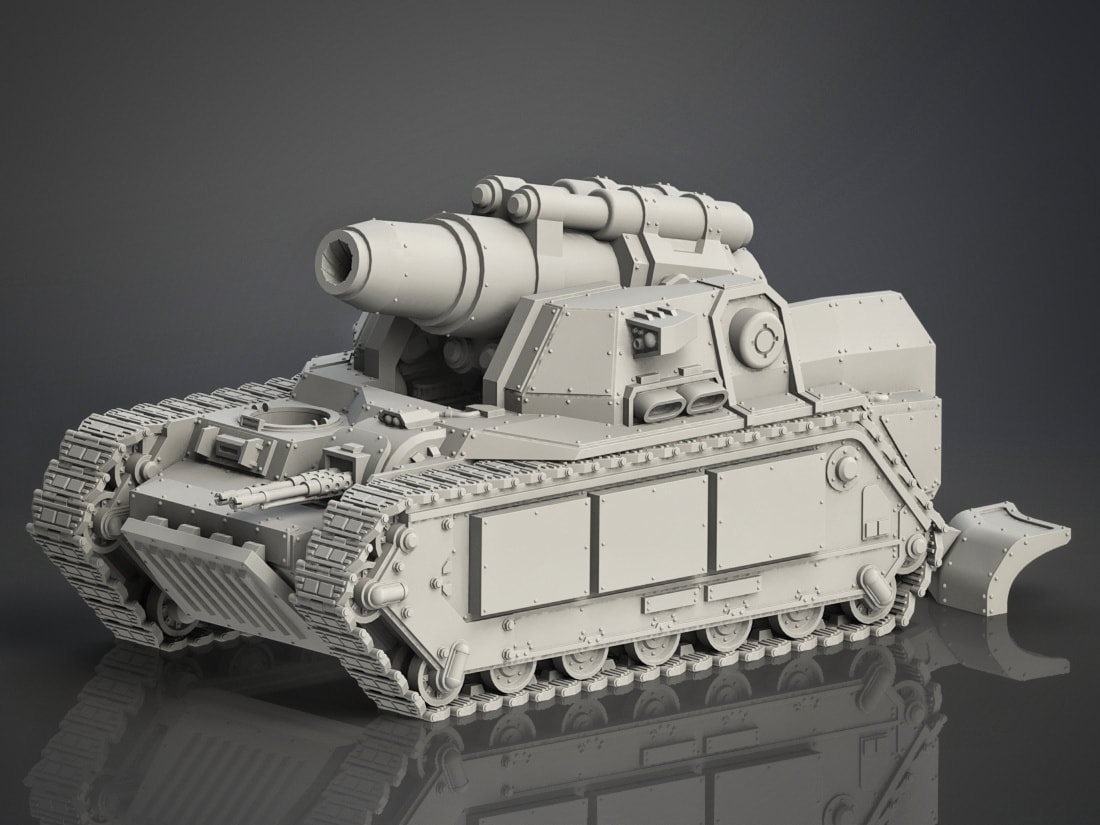 mortian heavy battle tank