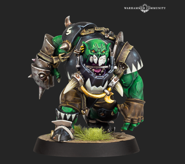 download black orc blood bowl painting