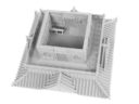 3DAlienWorld Samurai Castle Print Preview 1