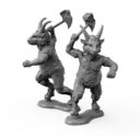 28mm Hard Plastic Satyrs And Scythians 27