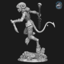 Bombshell Miniatures  Khai The Huntress 2