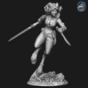 Bombshell Miniatures  Khai The Huntress 4