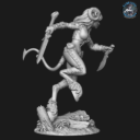 Bombshell Miniatures  Khai The Huntress 5