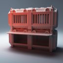 Corvus Games Terrain  Sci Fi Shipping Containers3