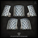 Puppetswar Bushi Scales Shoulder Pads 001