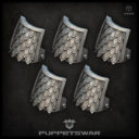 Puppetswar Bushi Scales Shoulder Pads 002