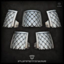 Puppetswar Hi Bushi Scales Shoulder Pads 001