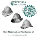 Victoria Miniatures  Ogre Mudcrunchers Pith Helmets1