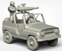 Crooked Dice Alien Invader Range Jeep With Heavy Weapon 8