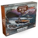 Warcradle Studios Dystopian Wars Mozhayski Battlefleet Set 1