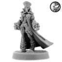 Wargame Exclusive IMPERIAL FEMALE COMMISSAR WITH FISTS OF POWER 2