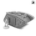 Bitspudlo Prime Space Knights Crusader APC 6