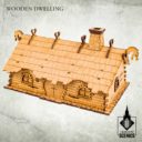Tabletop Scenics Wooden Dwelling 6