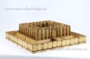 Lasercut Buildings Gothic Monastery Modular System 28mm : 1 56 9