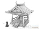 3D Alien Worlds Samurai Temple Bell 9