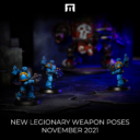 Kromlech New Legionary Weapon Poses Preview