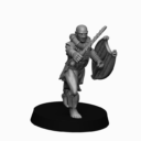 Unreleases Miniatures Tribal Warriors 9