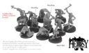 Heresy Miniatures PLASTIC 28mm Undead GHOULS ! 2