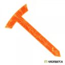 Kromlech Deep Strike Ruler Template 9 Medium Perimeter Orange 1