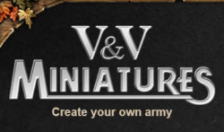 V&V Miniatures Logo