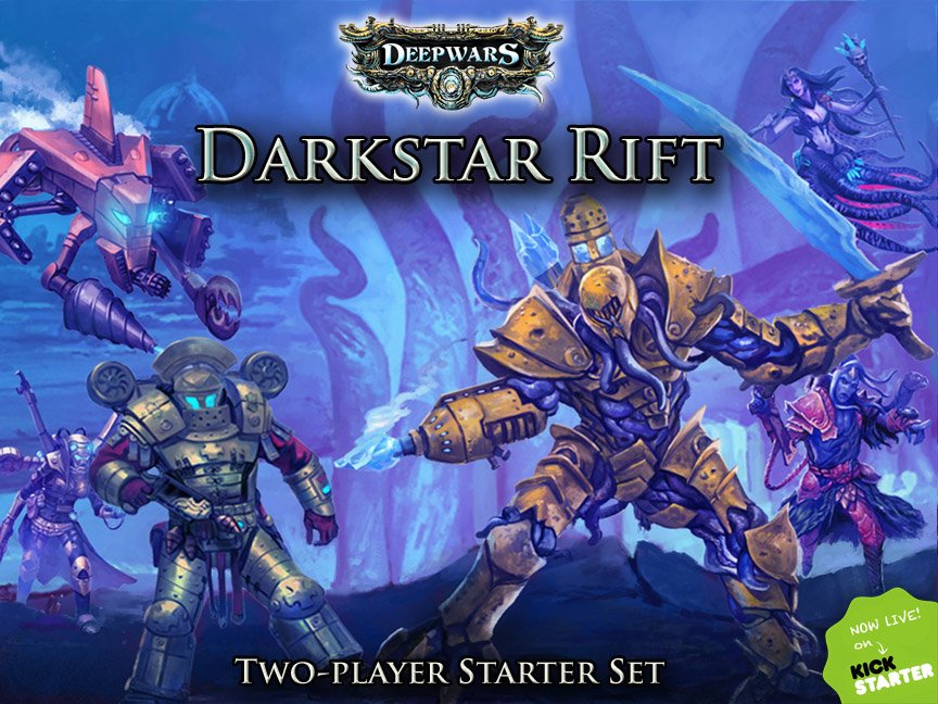 DeepWars – Darkstar Rift 2-player Deluxe Starter (Digital PDF & STL) –  Antimatter Games