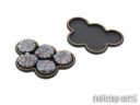 Tabletop Art Movement Tray Rounded Edge 25mm 5s Cloud Black Gold (2) 2