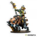 Kromlech Orc Wild Tribez Warchief On Cyboar 1