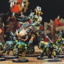 Kromlech Orc Wild Tribez Warchief On Cyboar 8