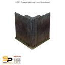 SP Stockade Corner Wall X2 (28mm) 3