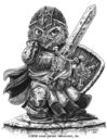 DSM Owl Warrior With Sword And Shield 5