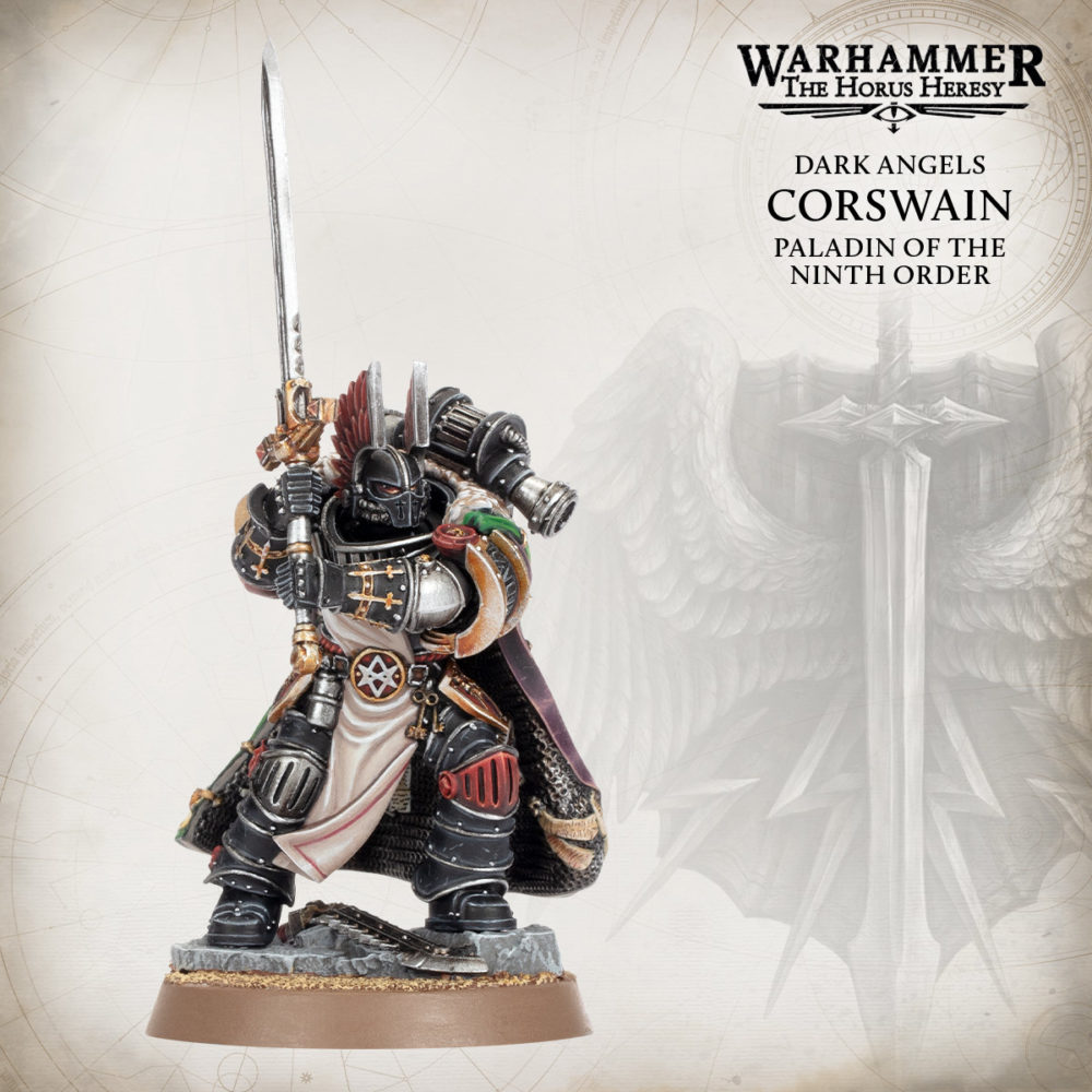 The Horus Heresy Corswain von den Dark Angels