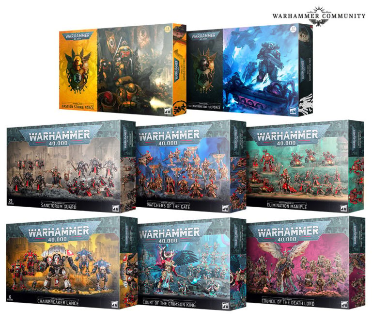 GW Weihnachtsboxen für 40k und AoS das