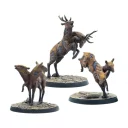 Fallout Wasteland Warfare Creatures Radstag Herd 02