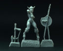 BV Female Barbarian Miniature Amazon 28mm Resin 6