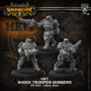 Privateer Press Winter Korps Shocktrooper Gunners