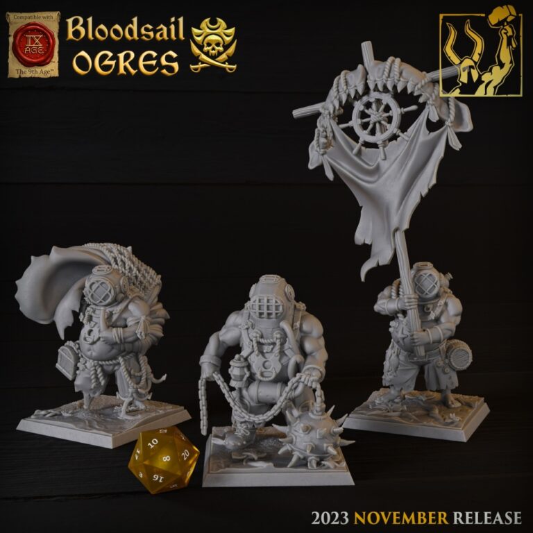 Titan Forge Bloodsail Ogres Brückenkopf Das Tabletop