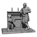 Mithril Miniatures Lord Of The Rings 'Barliman And Nob' Resin Vignette 1