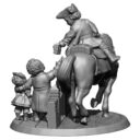 Mithril Miniatures MZ721 The Lord Of The Rings 'Hobbit Quickpost Rider' Resin Vignette 2