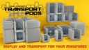 Transport Pods 3D Print To Transport & Display Miniatures 1