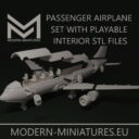 Modernmini Passenger Plane Detail Cut