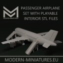 Modernmini Passenger Plane Rear