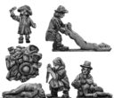 Vignette „The Gleaners“ der Reihe „Wars of the French Revolution“ von Eureka Miniatures (unbemalt)