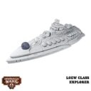 Dystopian Wars Xenophon Battlefleet Loew Class Option für den Battlecruiser 1