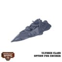 Dystopian Wars Xenophon Battlefleet Ulysses Class Option für den Cruiser 1